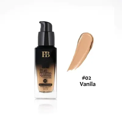 PASTEL BEAUTY HD True Matte Full Coverage Foundation 30ml